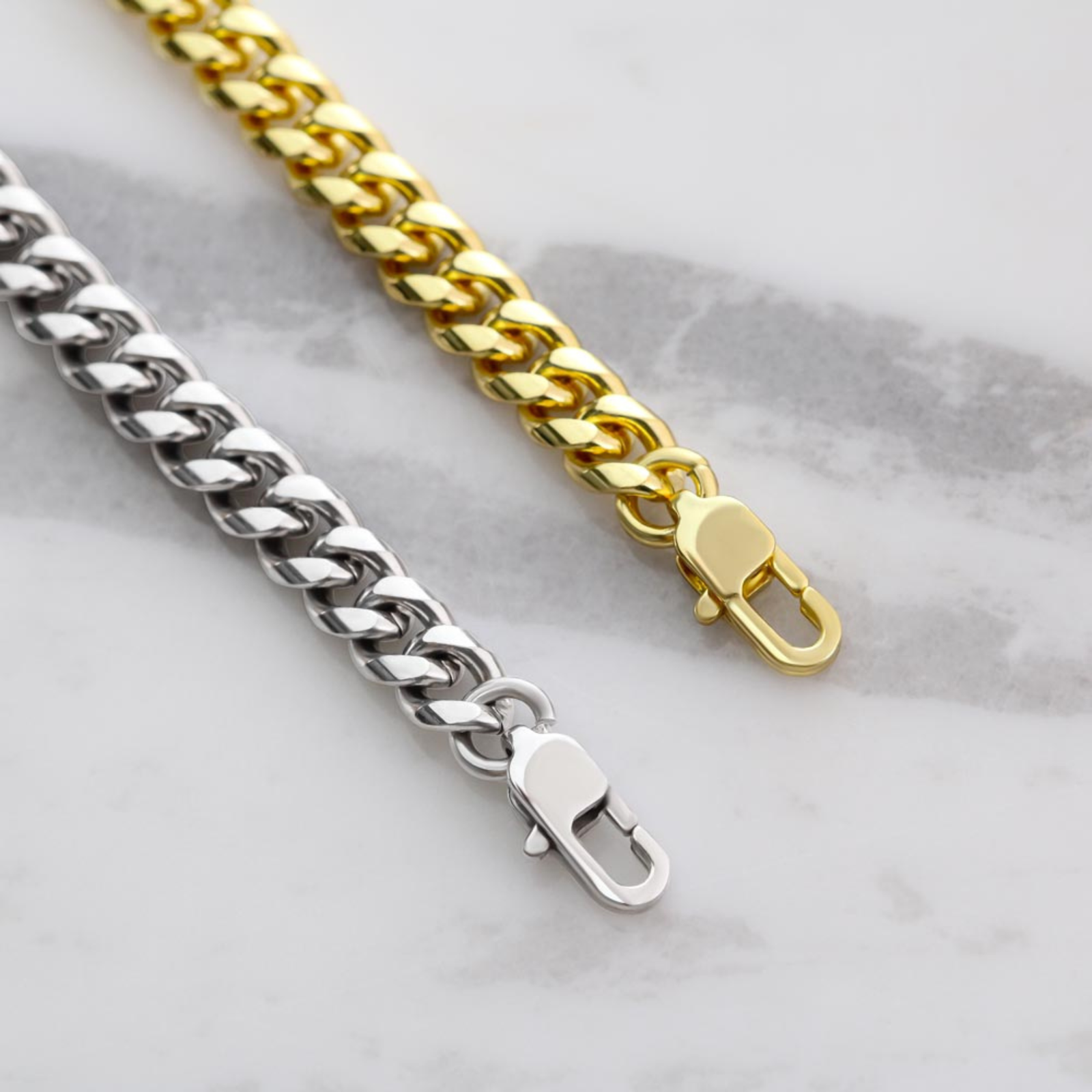 Valentine's Day Gift For Him - To My Boyfriend Cuban Link Chain Necklace 5mm - You're the Romeo to my Juliet #e226 - Image 2