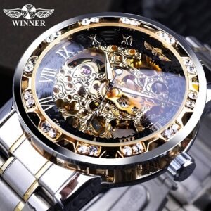 Transparent Mechanical Watch - Classic Skeleton Watch - Jewelry Inns