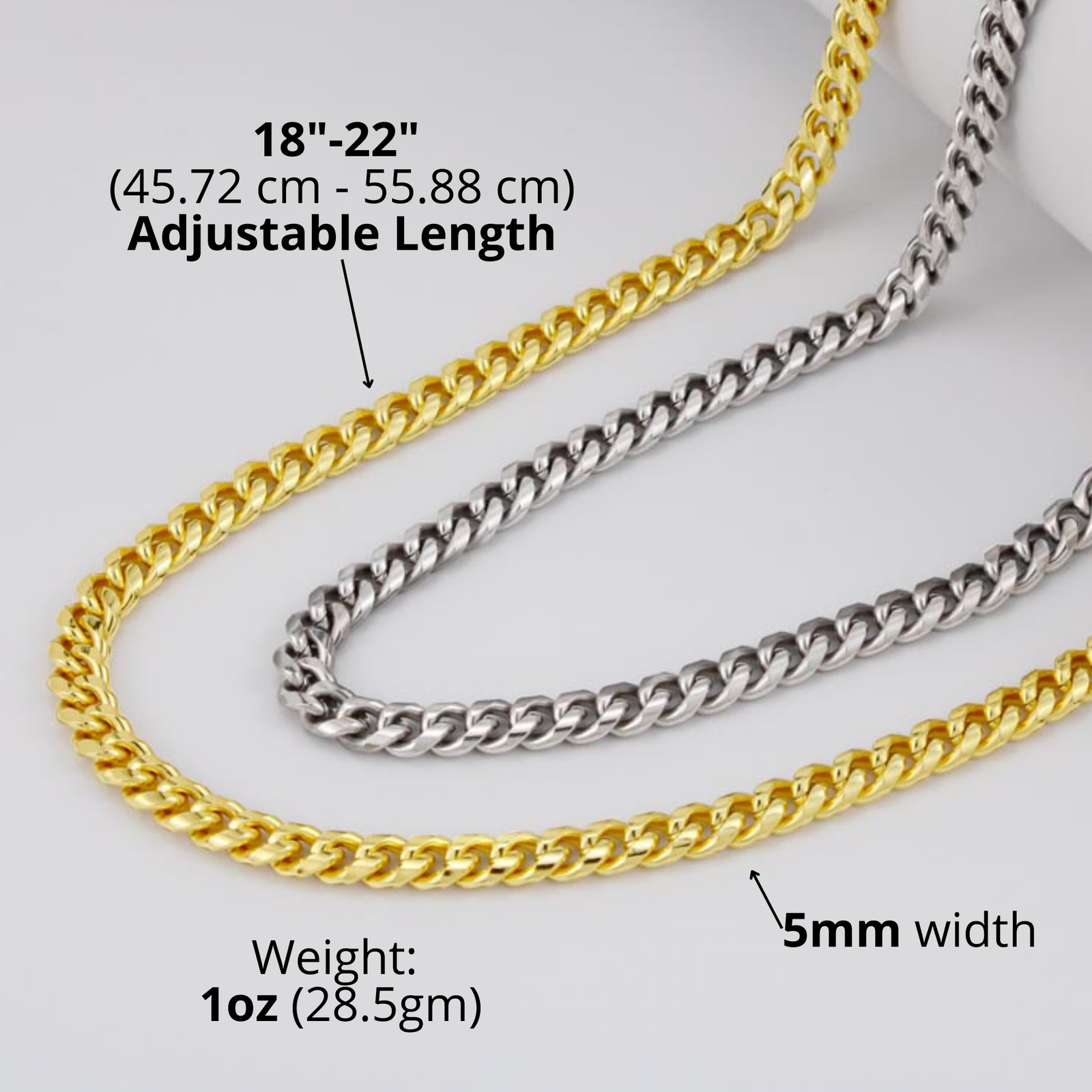 Personalized To My Husband Cuban Link Chain 5mm Necklace - Love fades away? #e96 - Image 5