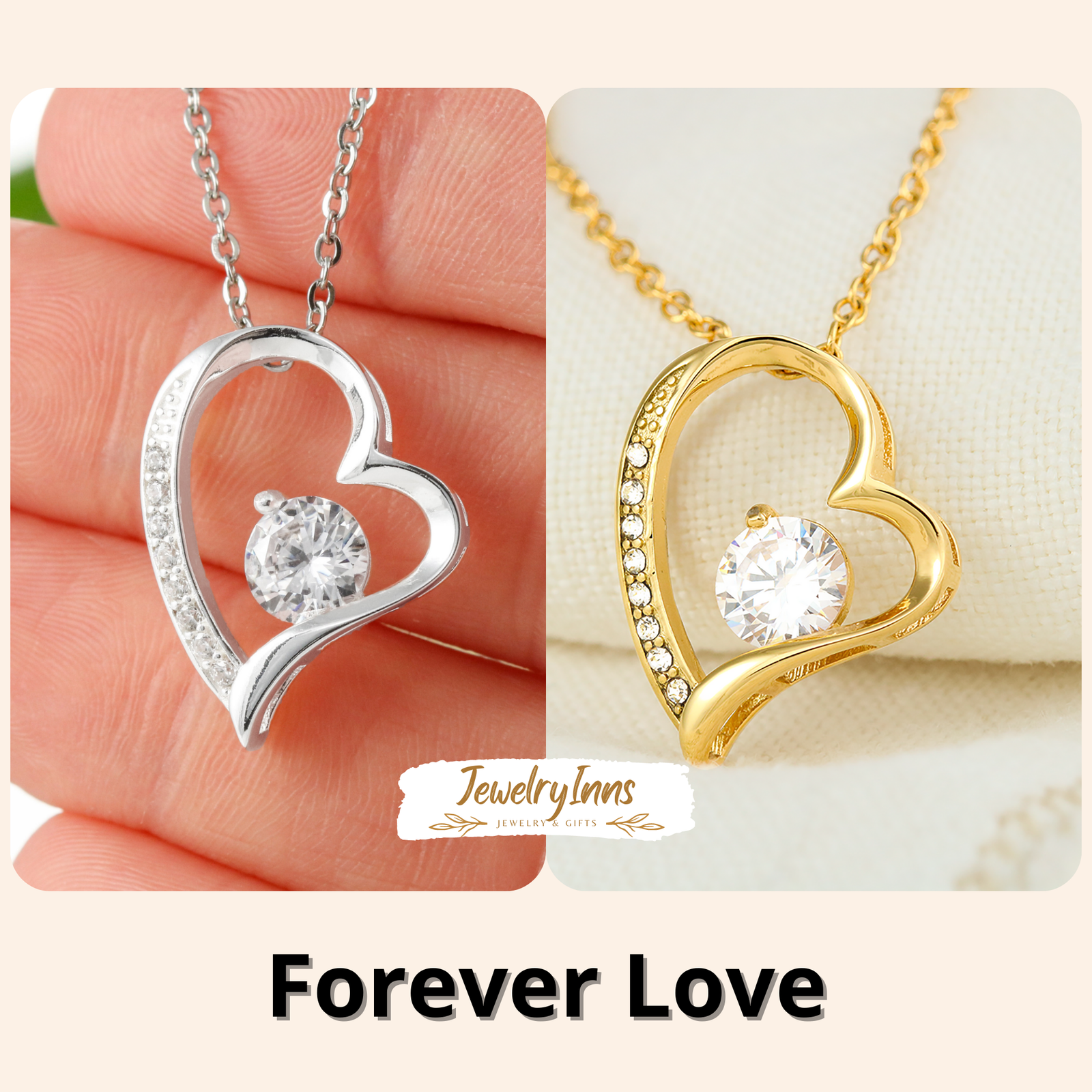 Mom Necklace: To My Mom Presents, Mother's Day Birthday Gift Ideas From Daughter & Son, Poem Message Card Forever Love Pendant Jewelry #e241b - Image 3