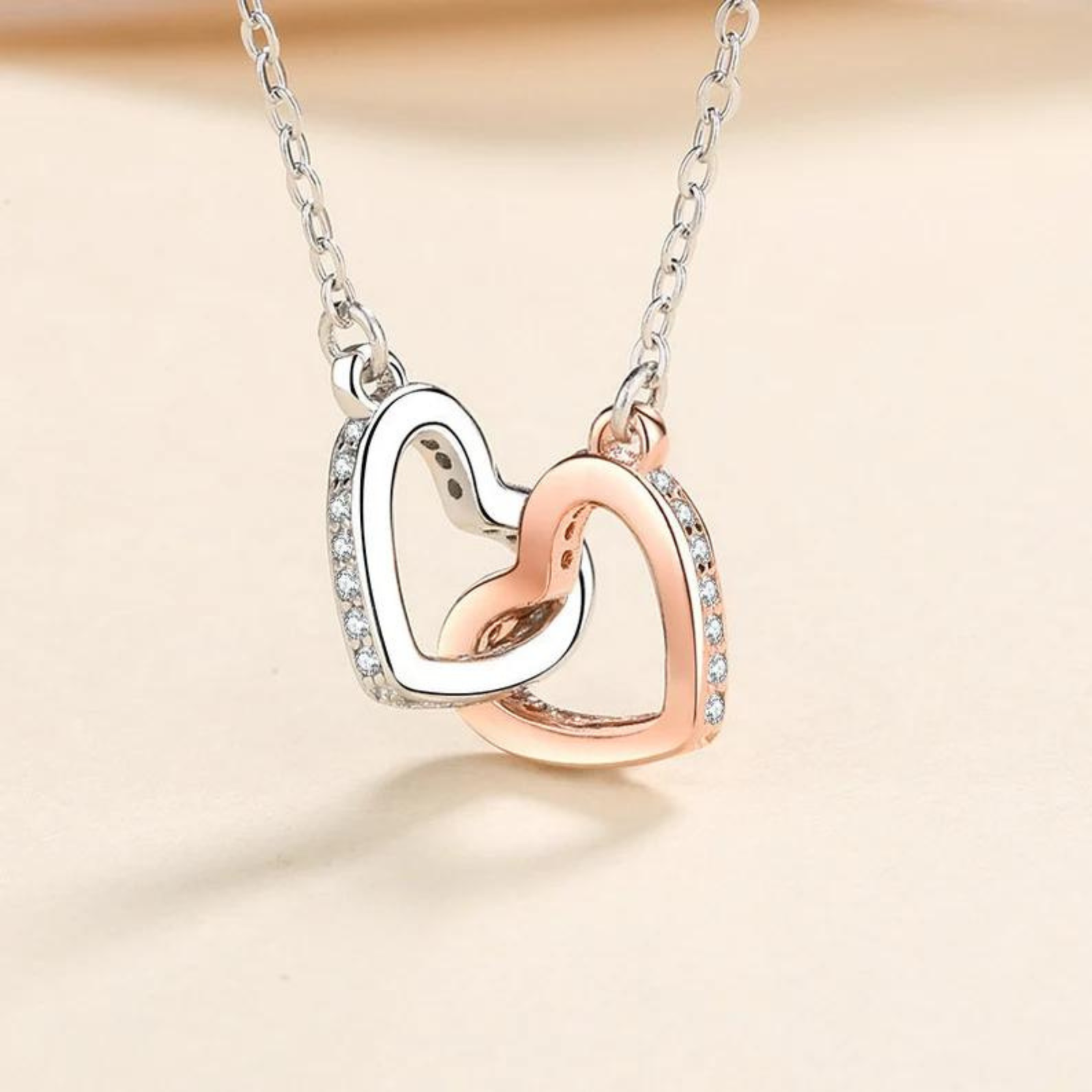 To My Granddaughter Gift - There is no one can equal your beauty - Interlocking Hearts #e66 - Image 4