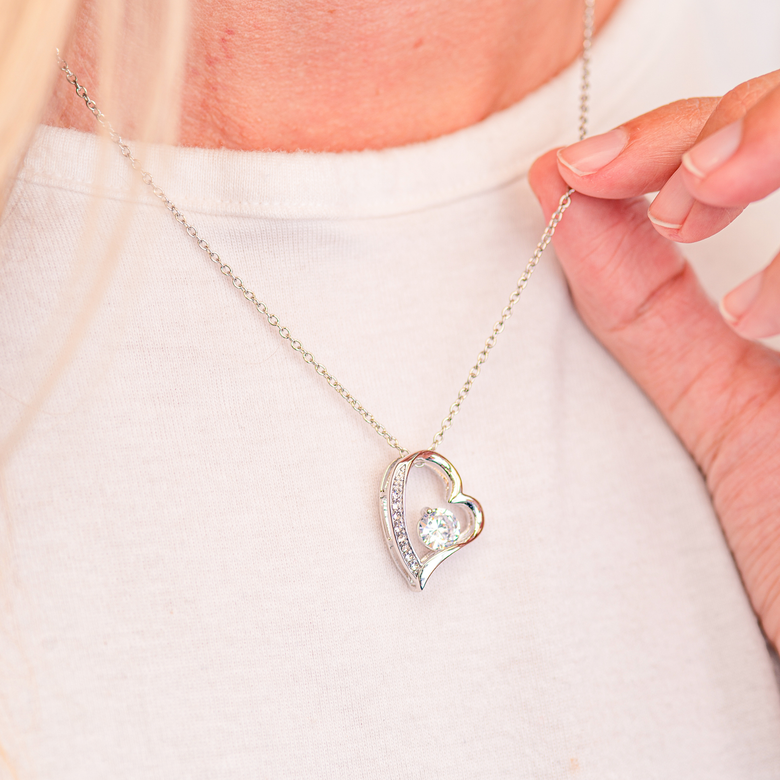 Personalized To My Granddaughter Necklace Gift From Grandma - Forever Love #e102 - Image 4