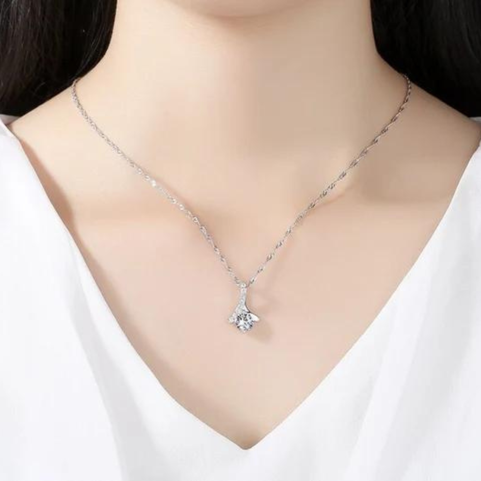 To My Mom Necklace, Mom Birthday Gift From Daughter & Son, Mothers Day Ideas Love Quote Message Card Alluring Beauty Pendant Jewelry For Mother #e234 - Image 3