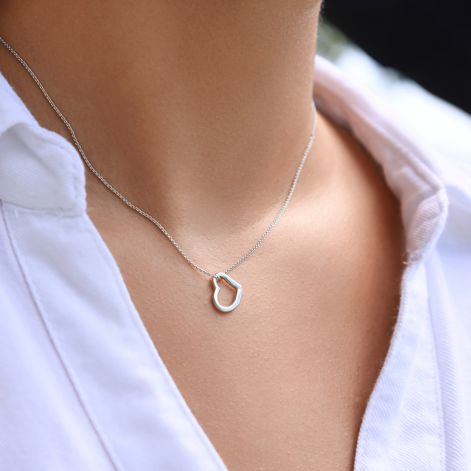 To My Mom Necklace Gift - Delicate Heart #e135 - Image 13