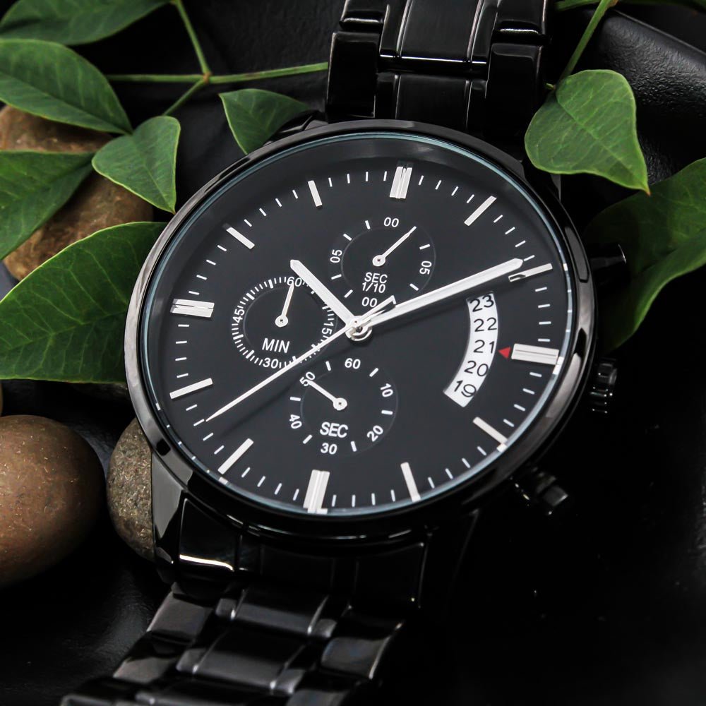 Personalized Groom Watch Gift From Bride - Our First Encounter #e89 - Image 12