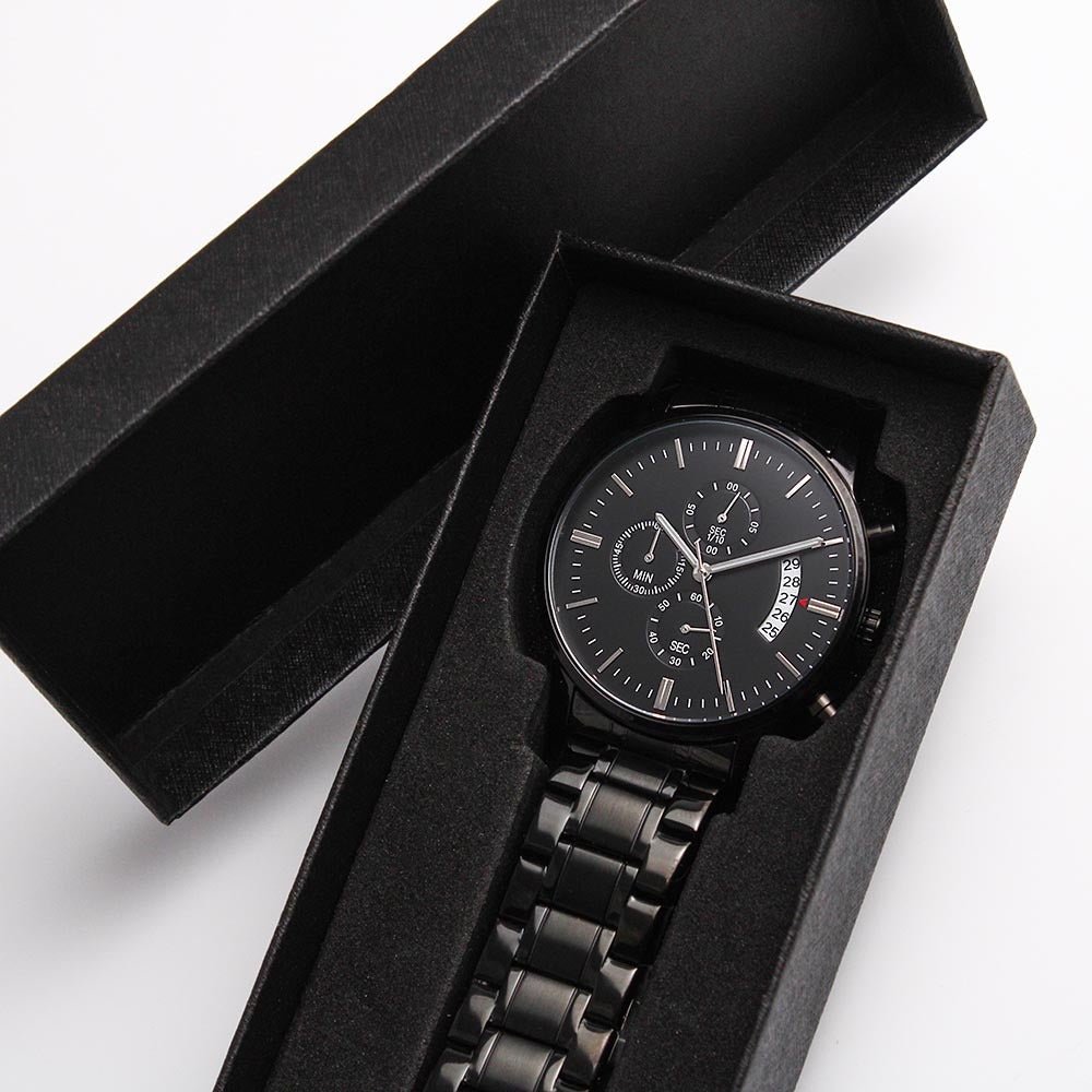 Personalized Groom Watch Gift From Bride - Our First Encounter #e89 - Image 14