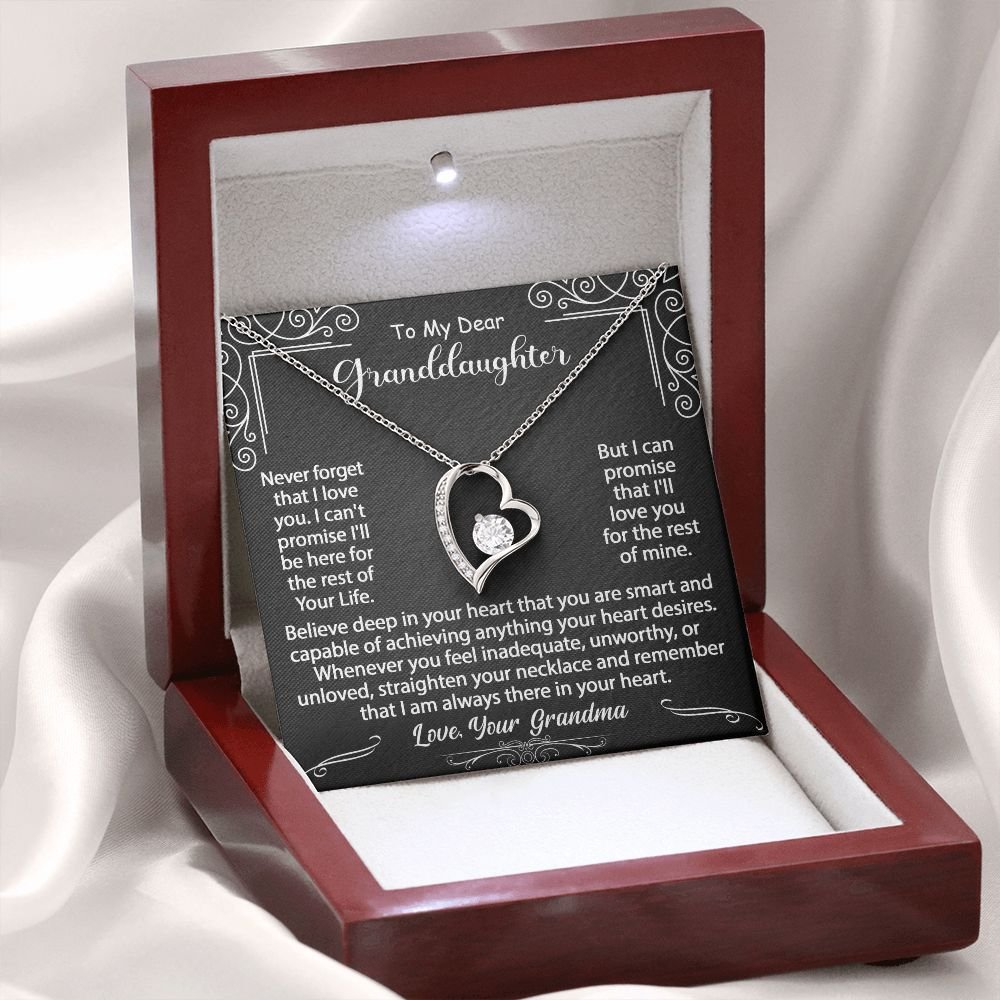Necklace Gift From Grandma - Necklace for Granddaughter - Jewelry Inns