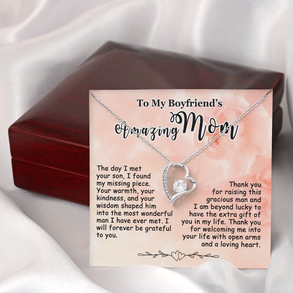 Gifts for Boyfriend's Mom, To My Boyfriends Mom Necklace, Boyfriend's Mom Gifts #e248 - Image 32