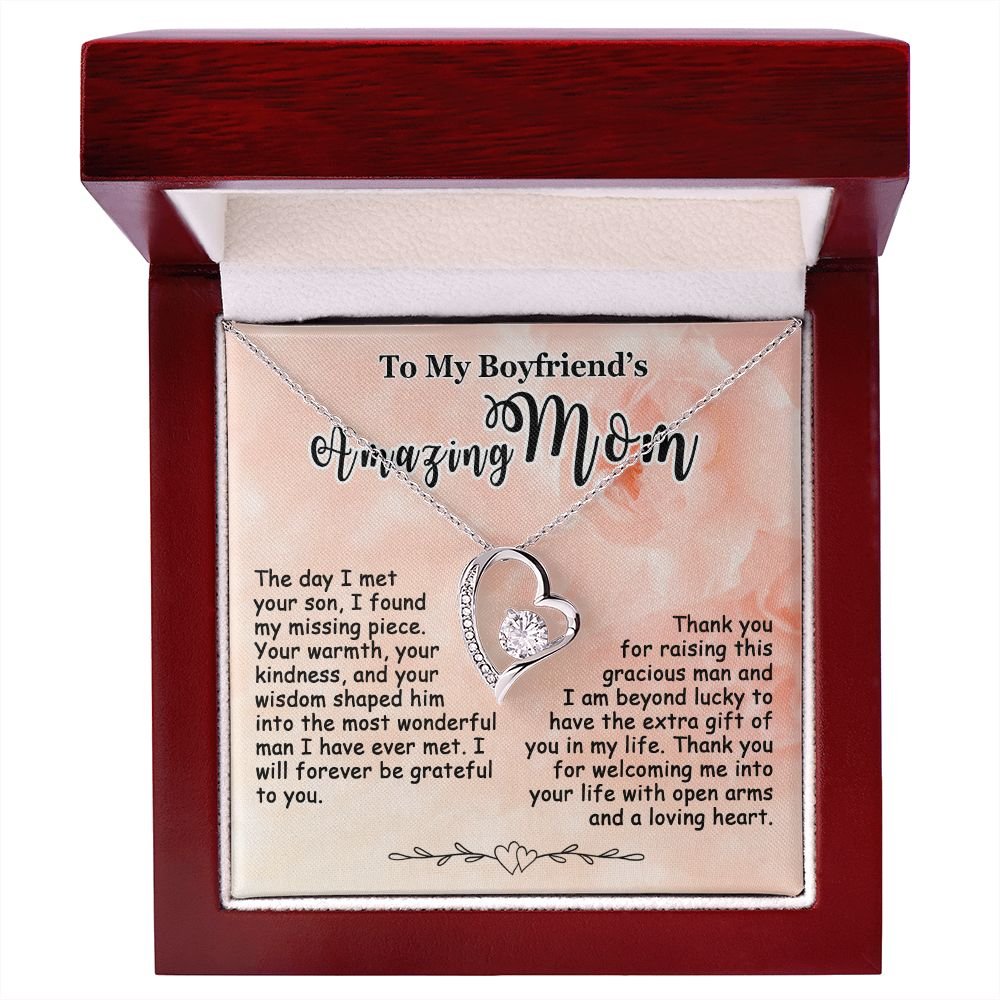 Gifts for Boyfriend's Mom, To My Boyfriends Mom Necklace, Boyfriend's Mom Gifts #e248 - Image 31