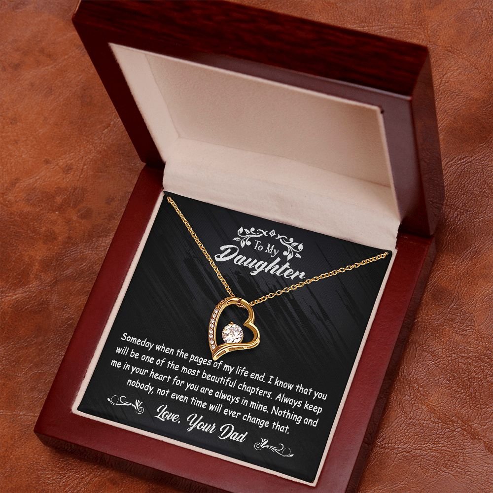 To My Daughter Gift From Dad - Forever Love #e122 - Image 10