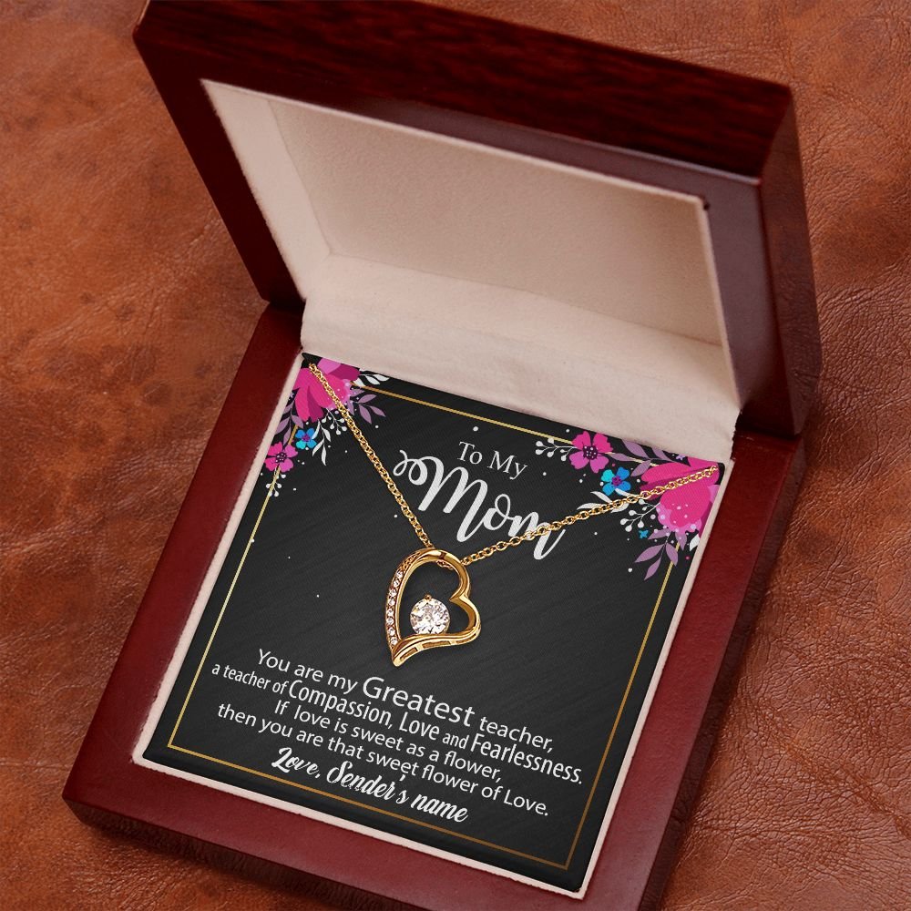 Personalized Necklace For Mom - Mothers Day Gift Ideas, Birthday Christmas Gift for Mom Forever Love - Custom name #az23e133 - Image 8
