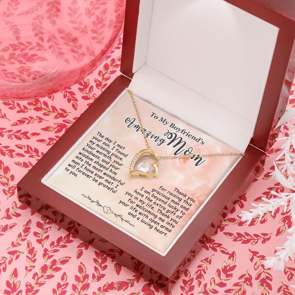 Gifts for Boyfriend's Mom, To My Boyfriends Mom Necklace, Boyfriend's Mom Gifts #e248 - Image 46