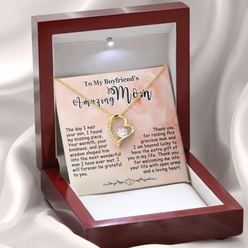 Gifts for Boyfriend's Mom, To My Boyfriends Mom Necklace, Boyfriend's Mom Gifts #e248 - Image 44