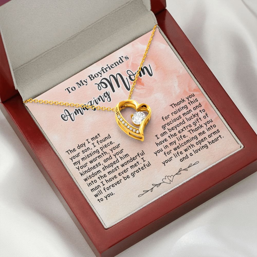 Gifts for Boyfriend's Mom, To My Boyfriends Mom Necklace, Boyfriend's Mom Gifts #e248 - Image 42
