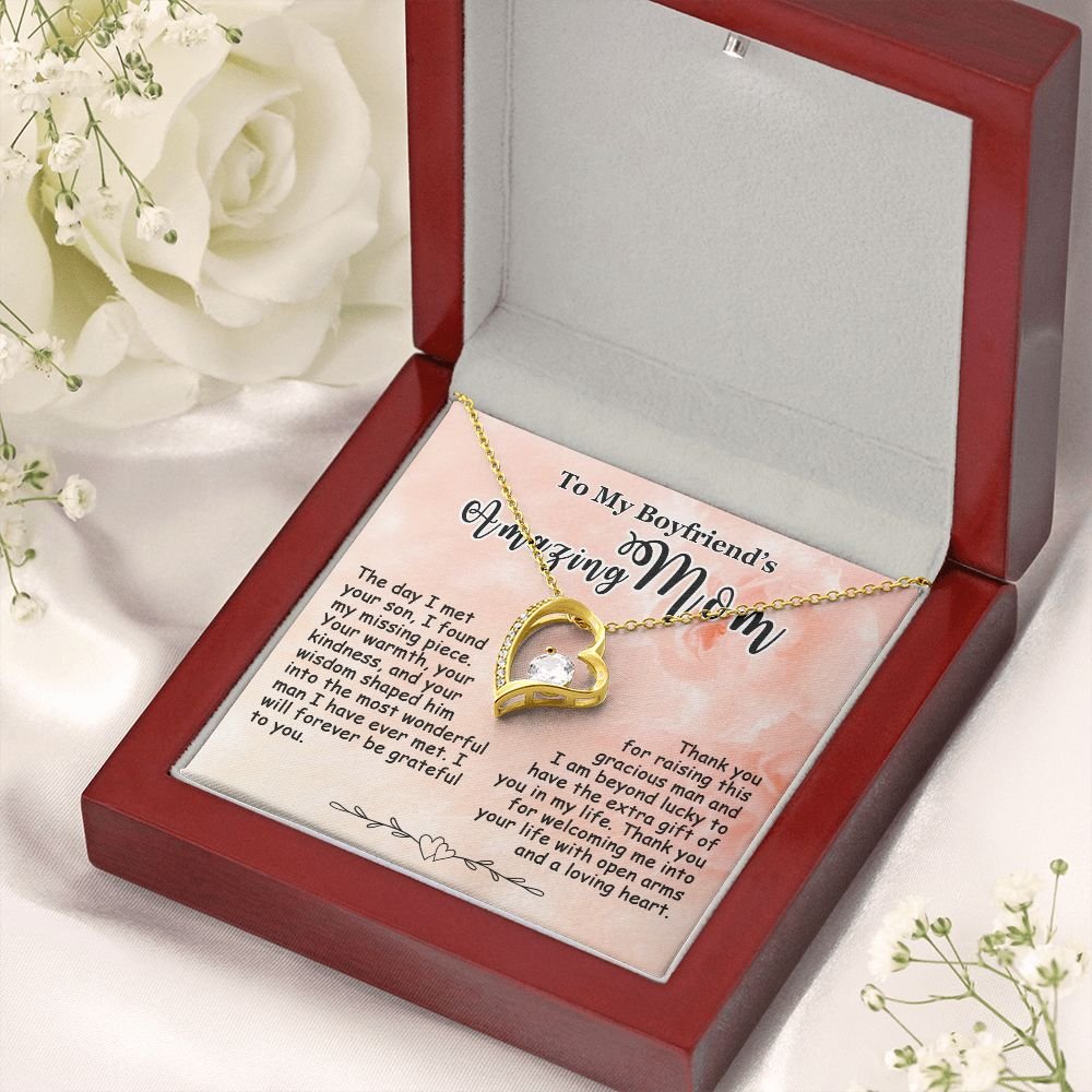 Gifts for Boyfriend's Mom, To My Boyfriends Mom Necklace, Boyfriend's Mom Gifts #e248 - Image 39