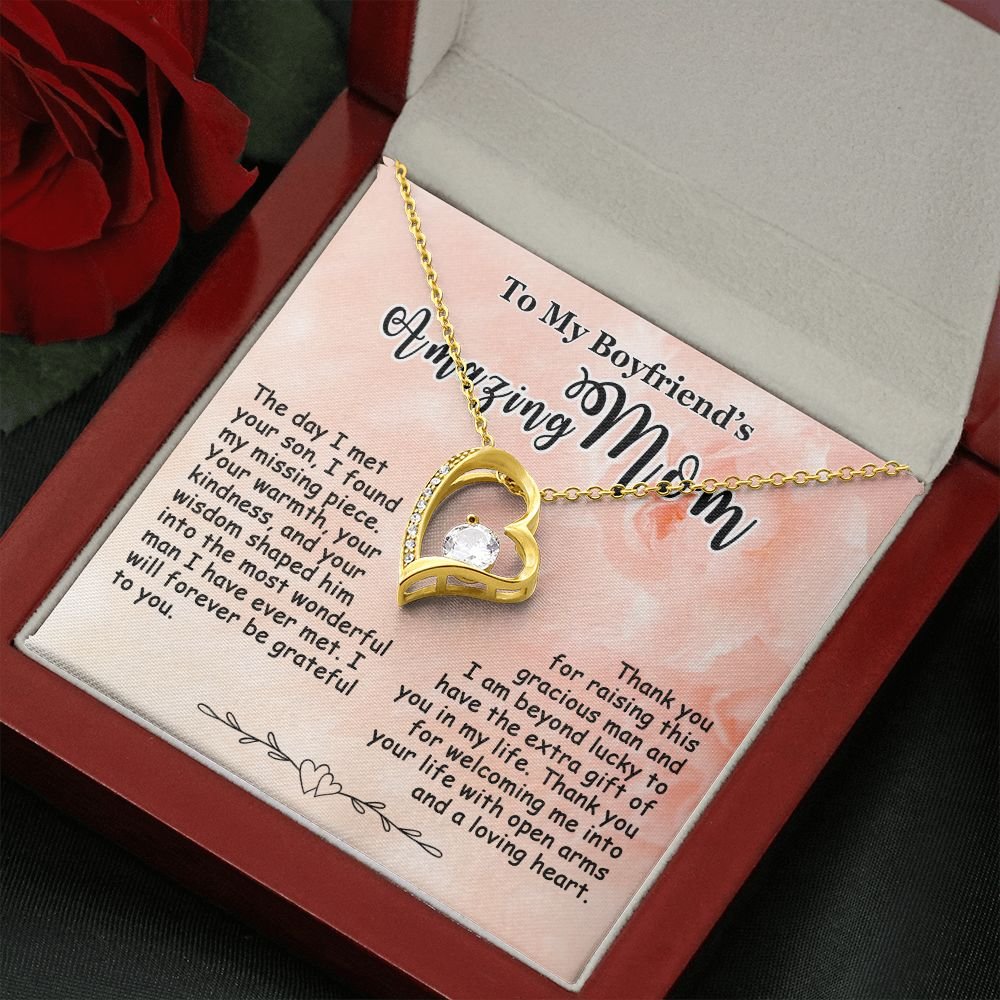 Gifts for Boyfriend's Mom, To My Boyfriends Mom Necklace, Boyfriend's Mom Gifts #e248 - Image 40