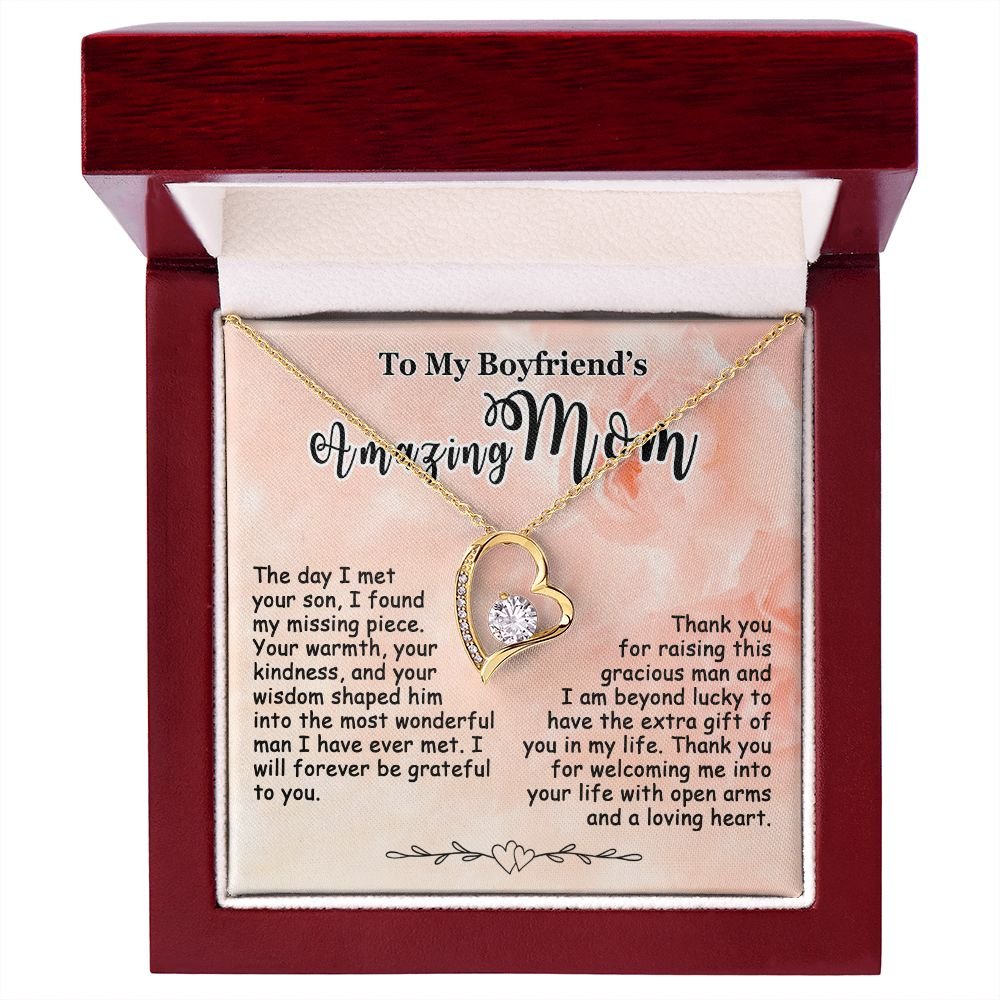 Gifts for Boyfriend's Mom, To My Boyfriends Mom Necklace, Boyfriend's Mom Gifts #e248 - Image 36