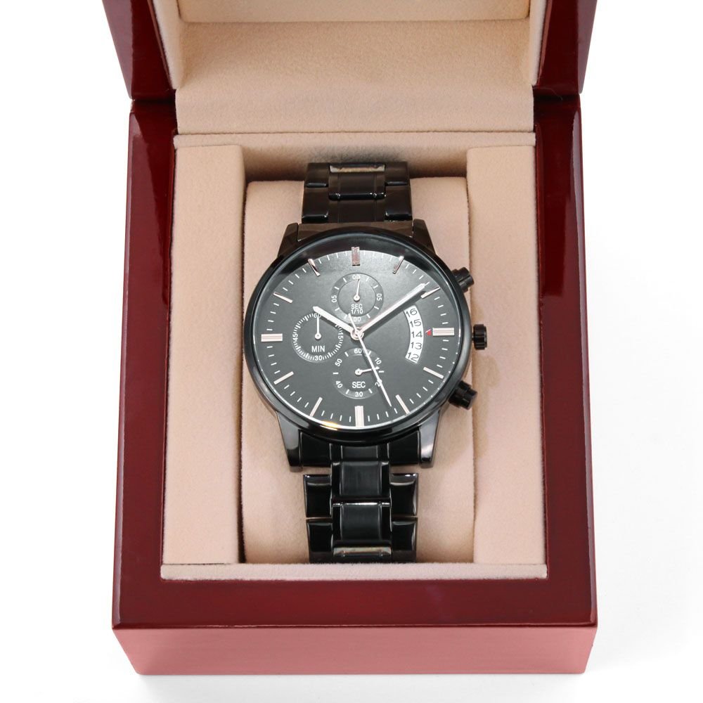 Personalized Groom Watch Gift From Bride - Our First Encounter #e89 - Image 9
