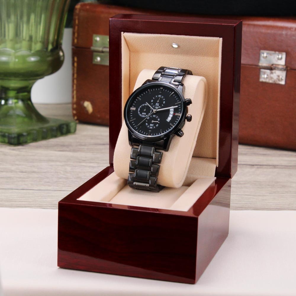 Personalized Groom Watch Gift From Bride - Our First Encounter #e89 - Image 13