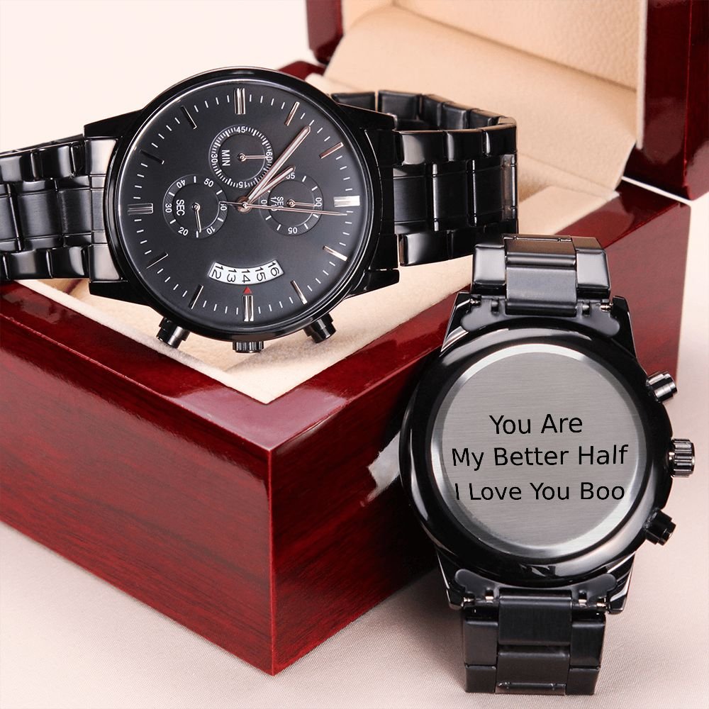 Personalized To My Husband Chronograph Watch Gift #e189od23 - Image 11