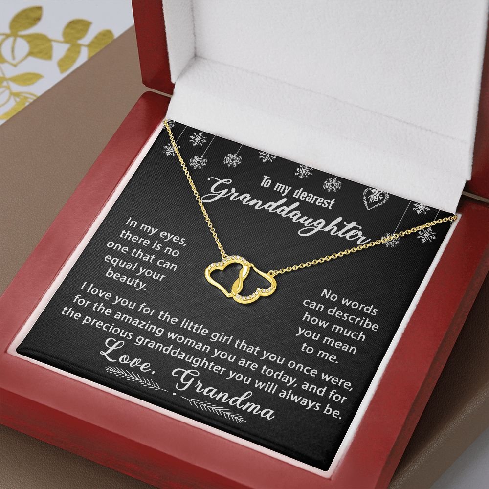 To My Granddaughter Necklace Gift - In my eyes - Everlasting Love #e173 - Image 8