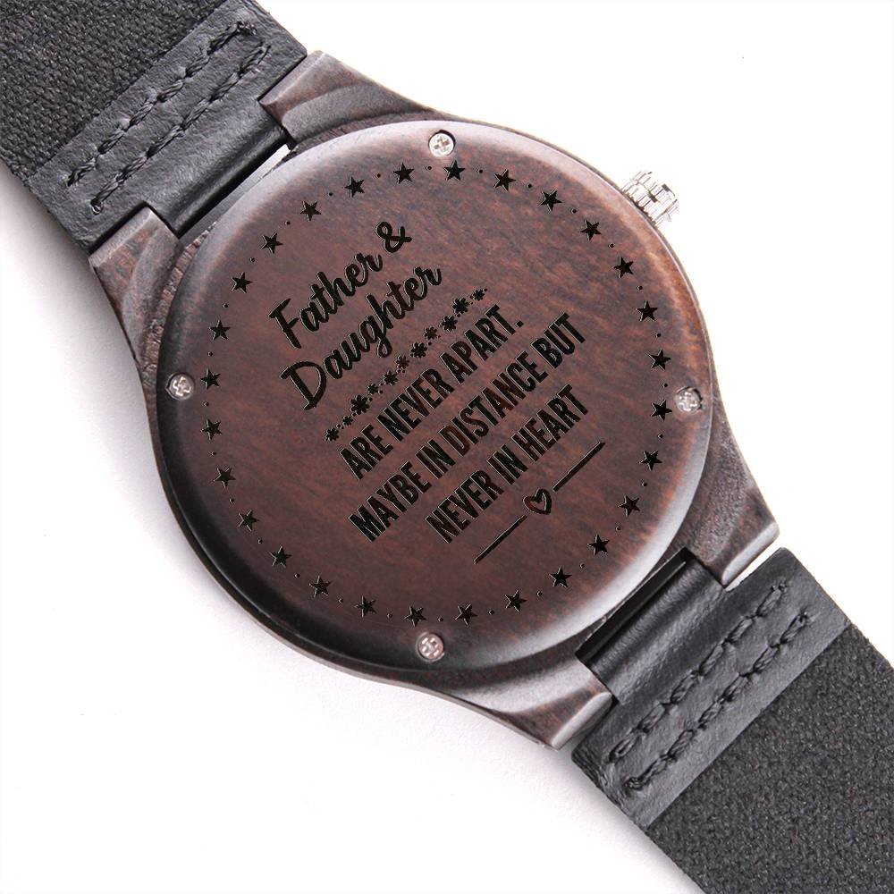Personalized Engraved Wood Watch To My Dad Gift #e312 - Image 15