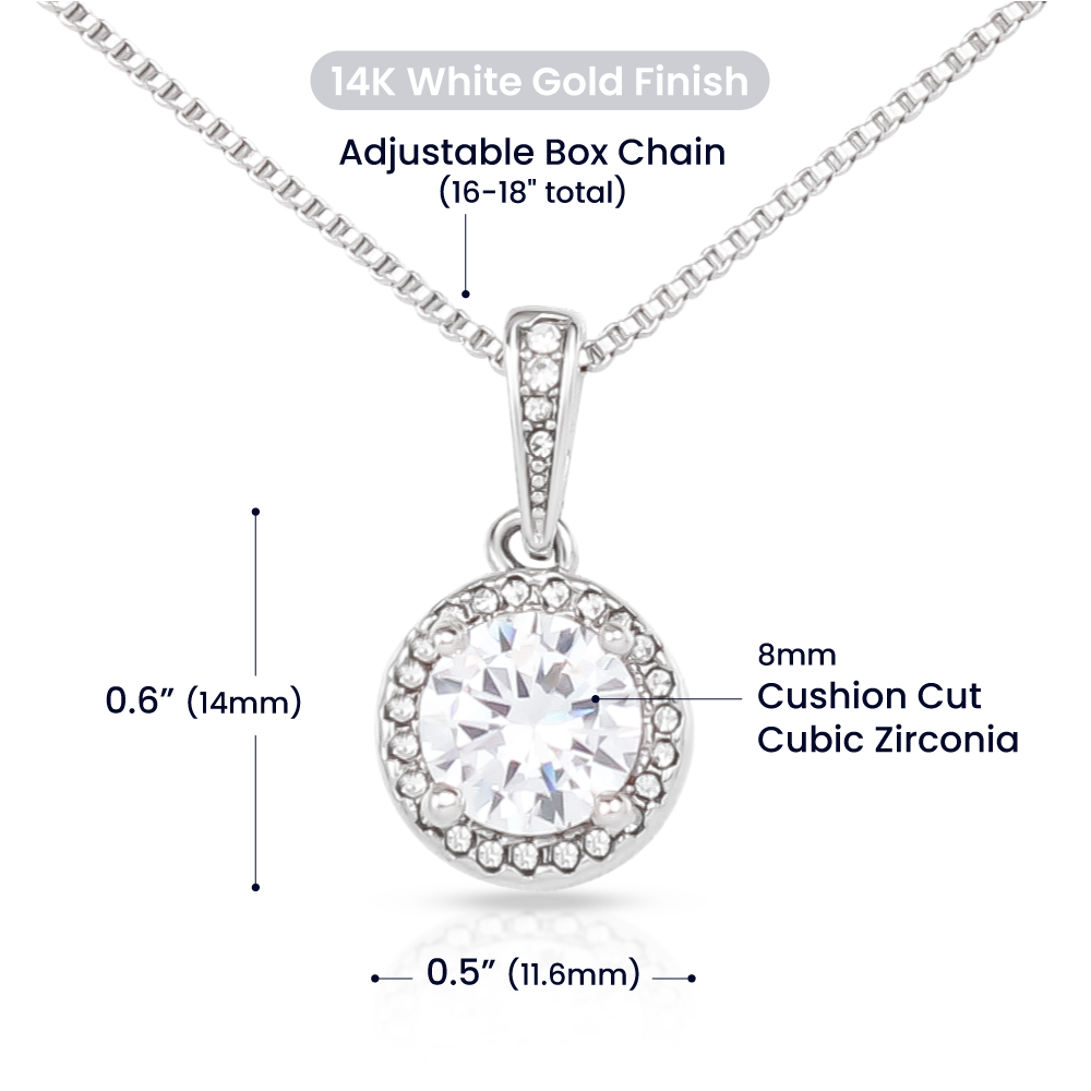 To My Mom Jewelry Gift Set On My Wedding Day - I am so grateful - Eternal Hope #e182 - Image 16