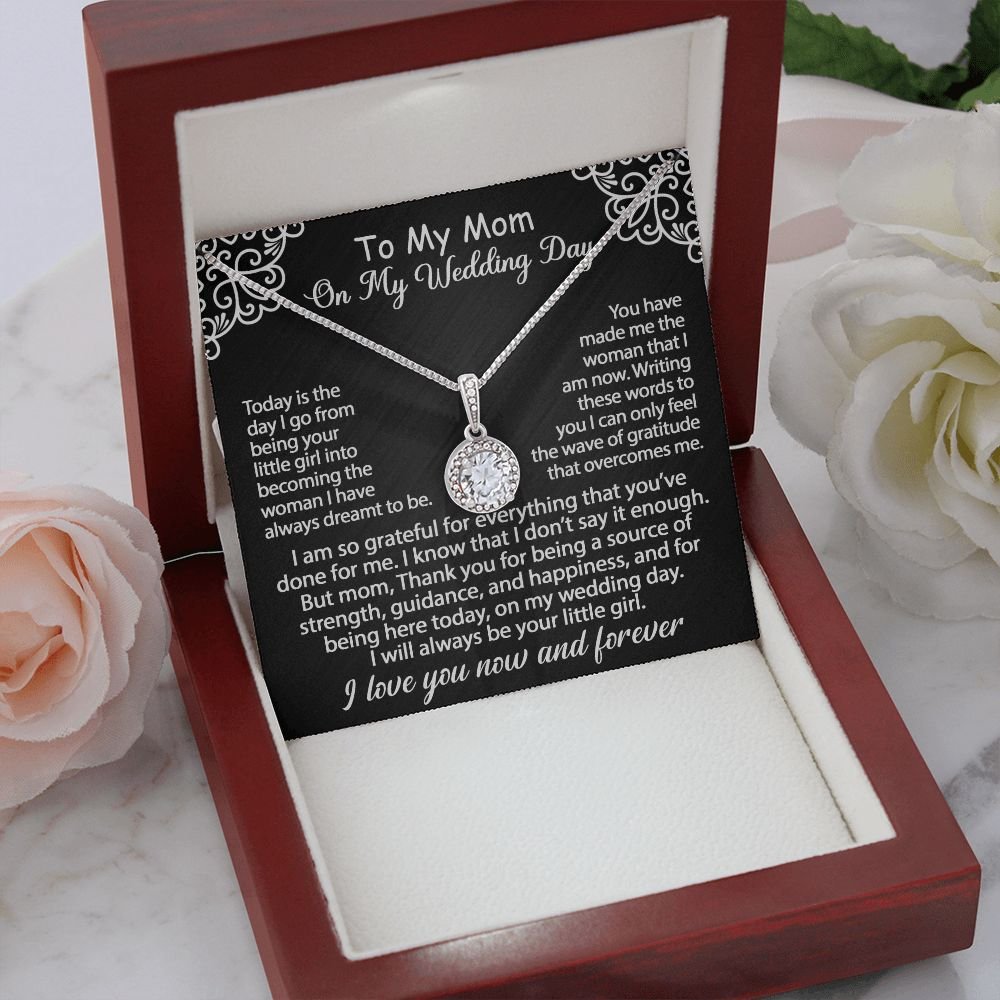 To My Mom Jewelry Gift Set On My Wedding Day - I am so grateful - Eternal Hope #e182 - Image 10
