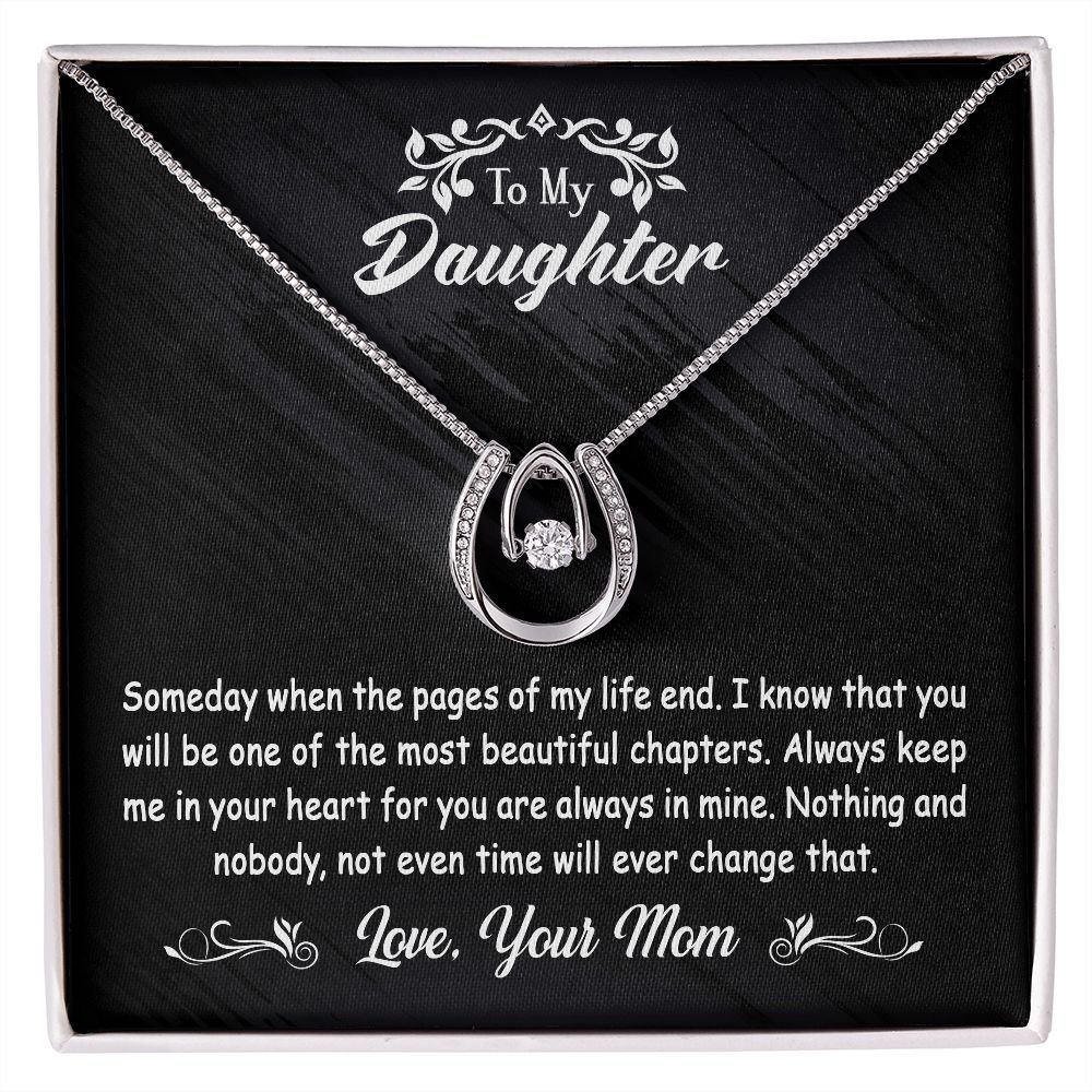 To My Daughter Gift From Mom - Lucky In Love #e119 - Image 5