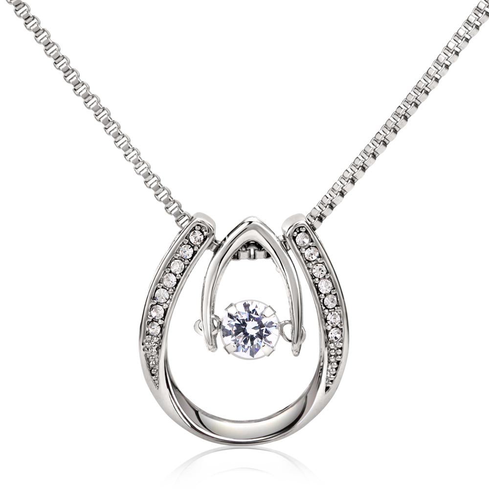 Personalized To My Granddaughter Necklace Gift From Grandma - Lucky In Love #e104 - Image 3
