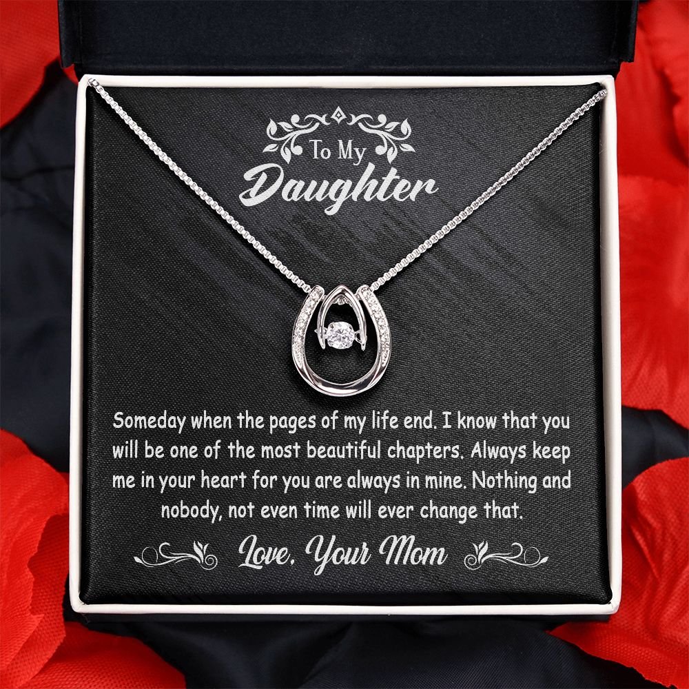 To My Daughter Gift From Mom - Lucky In Love #e119