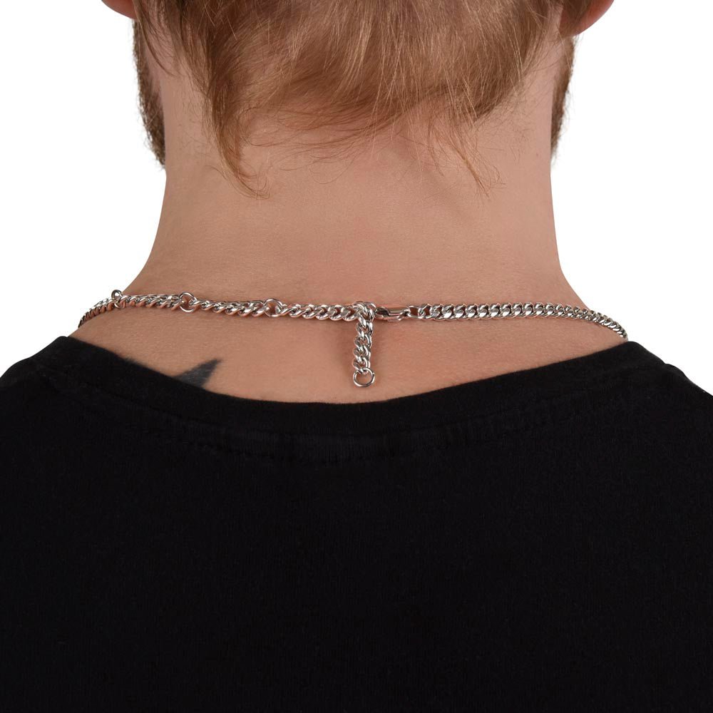 To My Boyfriend Gift - Falling in love - Cuban Link Chain Necklace #e52 - Image 17