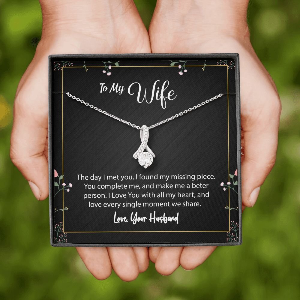 To My Wife From Husband - I found my missing piece - Alluring Beauty #e81 - Image 11