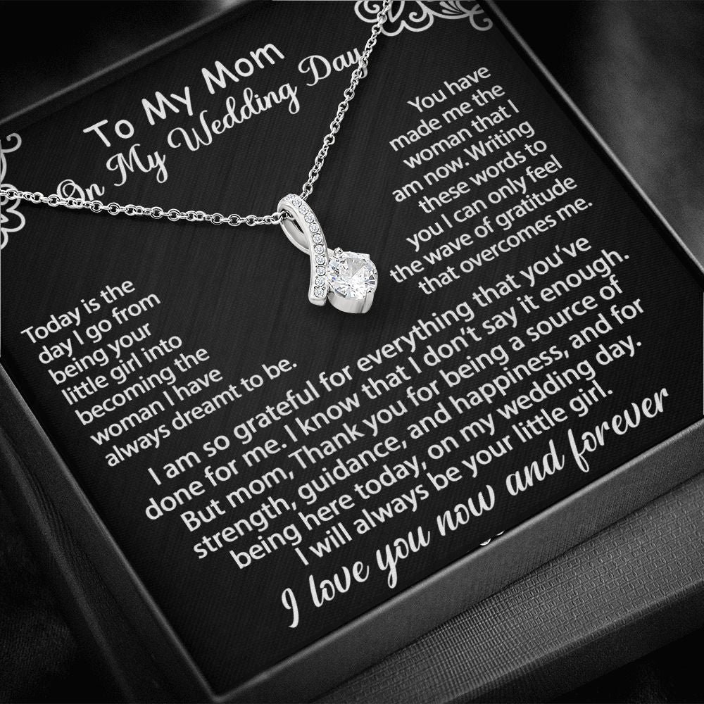 To My Mom Jewelry Gift Set On My Wedding Day - I am so grateful - Alluring Beauty #e79 - Image 10