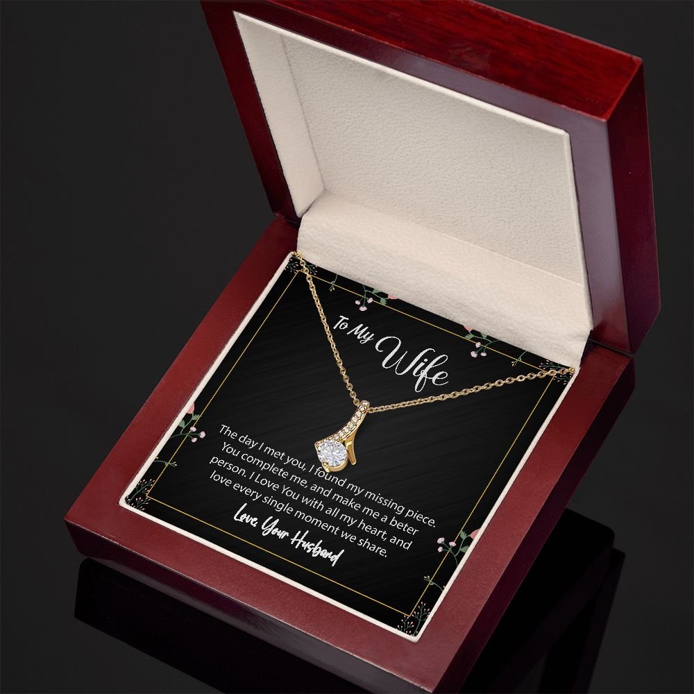 To My Wife From Husband - I found my missing piece - Alluring Beauty #e81 - Image 10