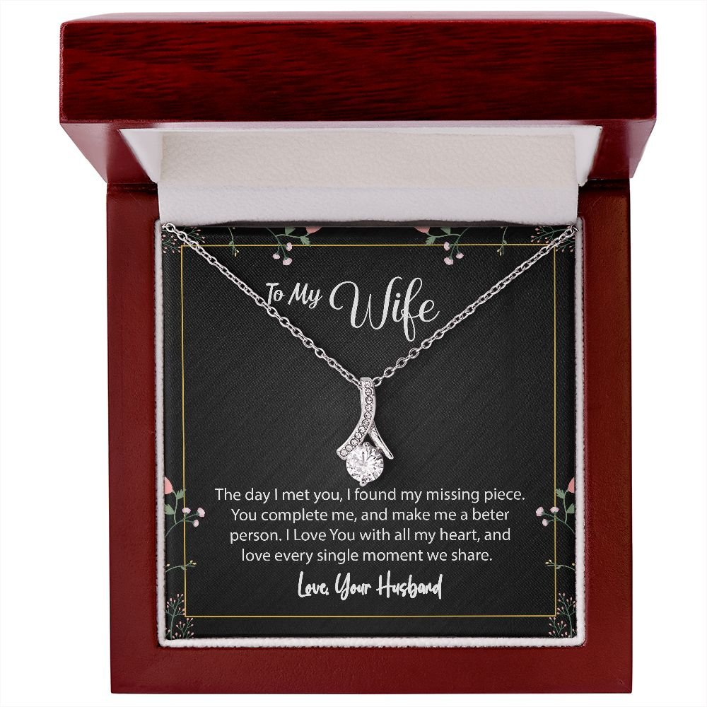 To My Wife From Husband - I found my missing piece - Alluring Beauty #e81 - Image 8