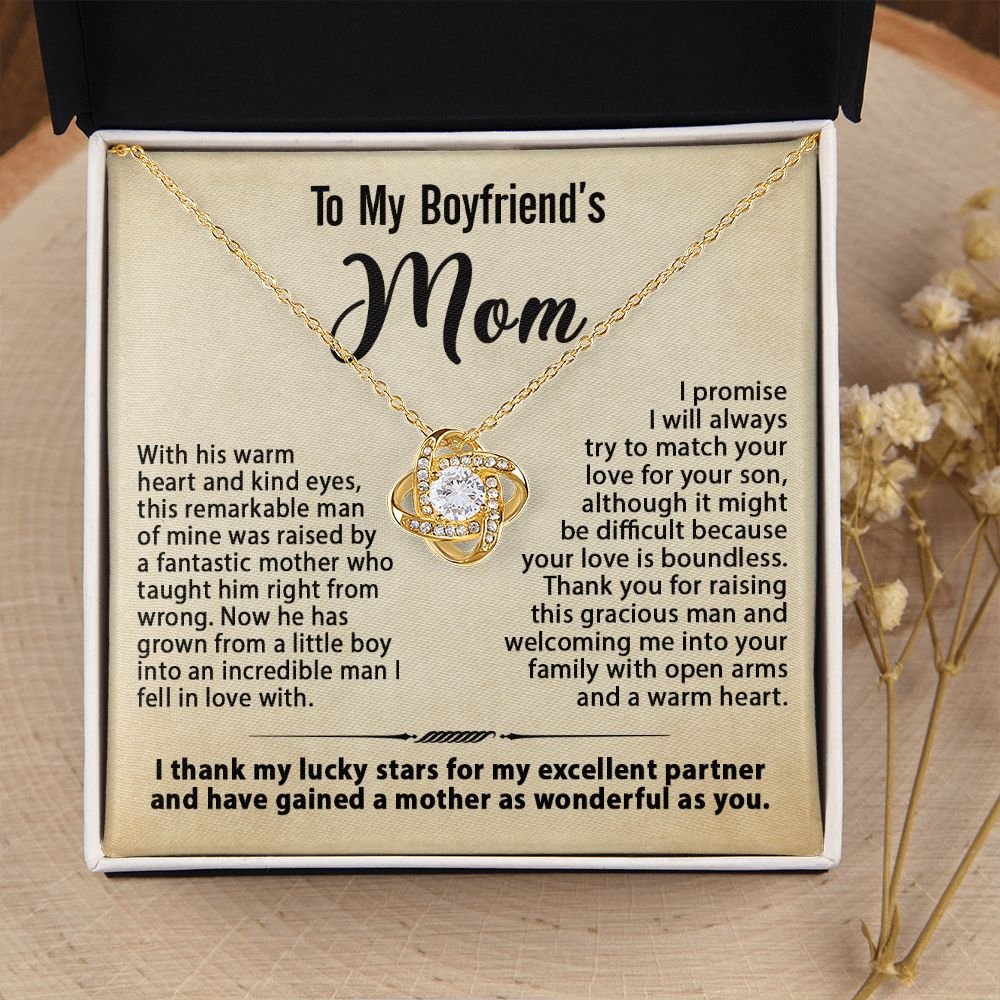 Custom Message Card Jewelry - Gift for Boyfriend's Mom - Jewelry Inns