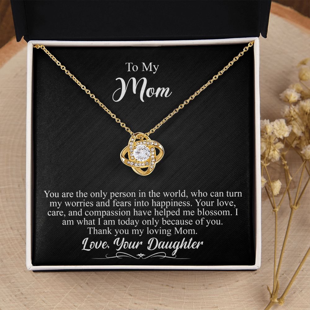 To My Mom Gift - Your are the only person in the world - Love Knot #e144 - Image 12