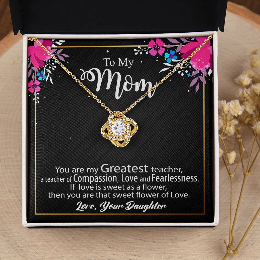 To My Mom Necklace Gift - Love Knot #e134 - Image 10