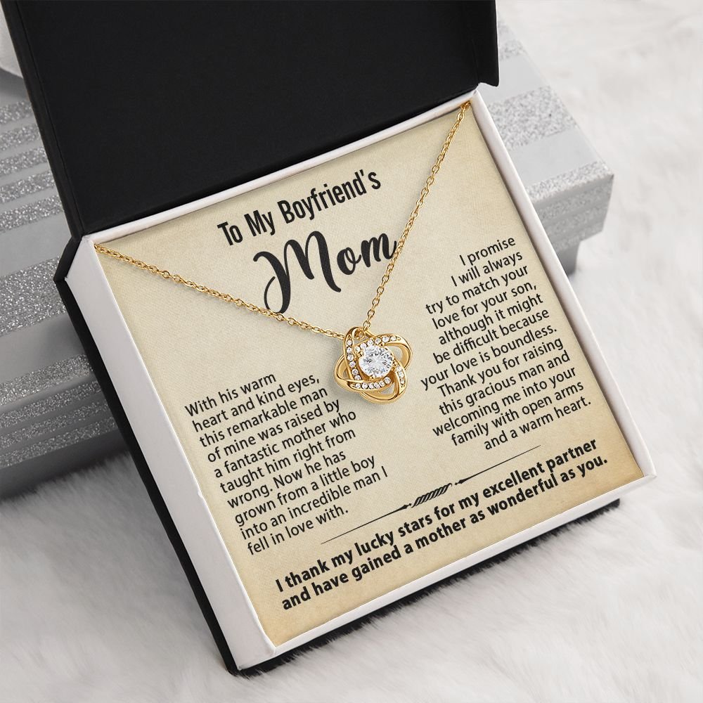 Custom Message Card Jewelry - Gift for Boyfriend's Mom - Jewelry Inns