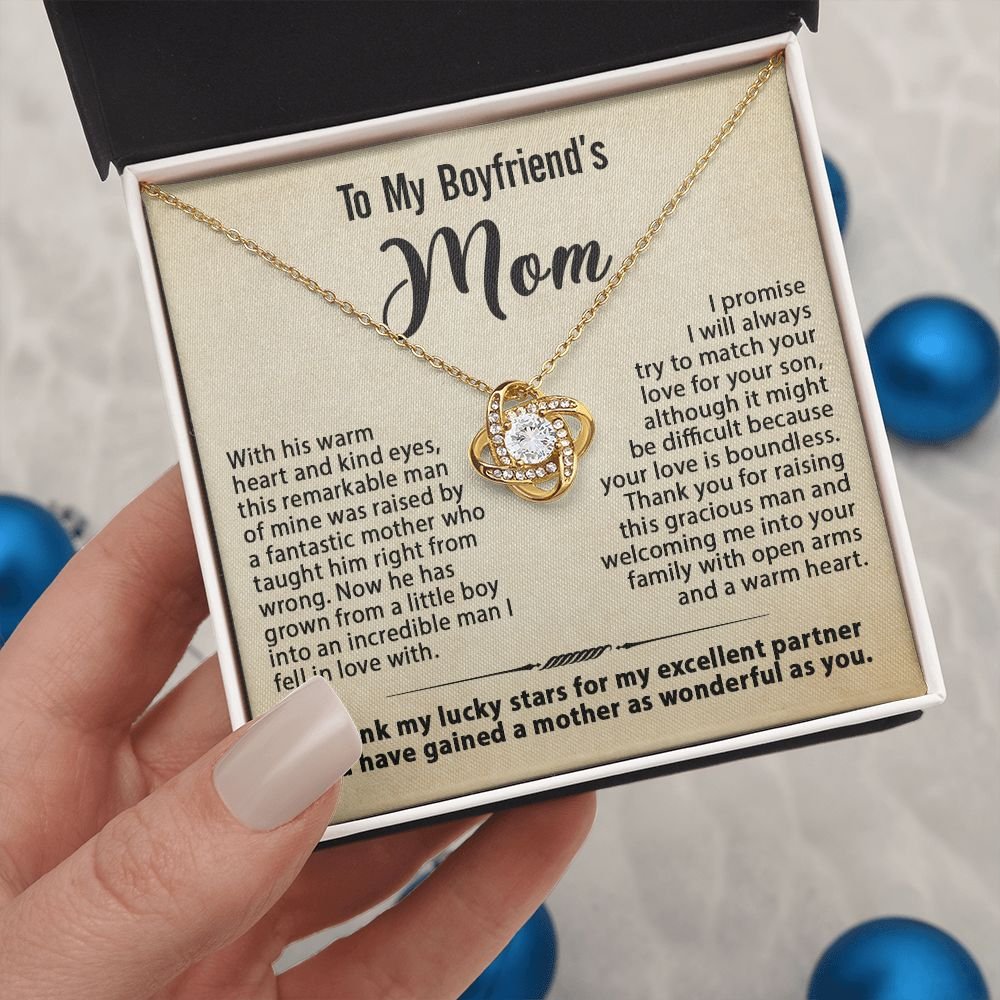 Custom Message Card Jewelry - Gift for Boyfriend's Mom - Jewelry Inns
