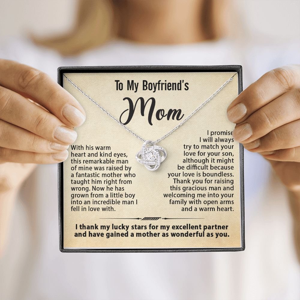 Custom Message Card Jewelry - Gift for Boyfriend's Mom - Jewelry Inns