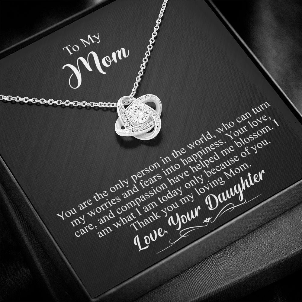 To My Mom Gift - Your are the only person in the world - Love Knot #e144 - Image 14