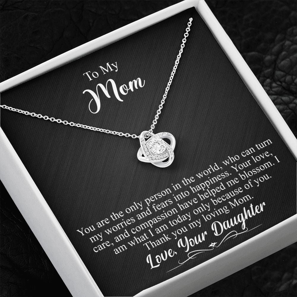 To My Mom Gift - Your are the only person in the world - Love Knot #e144 - Image 13