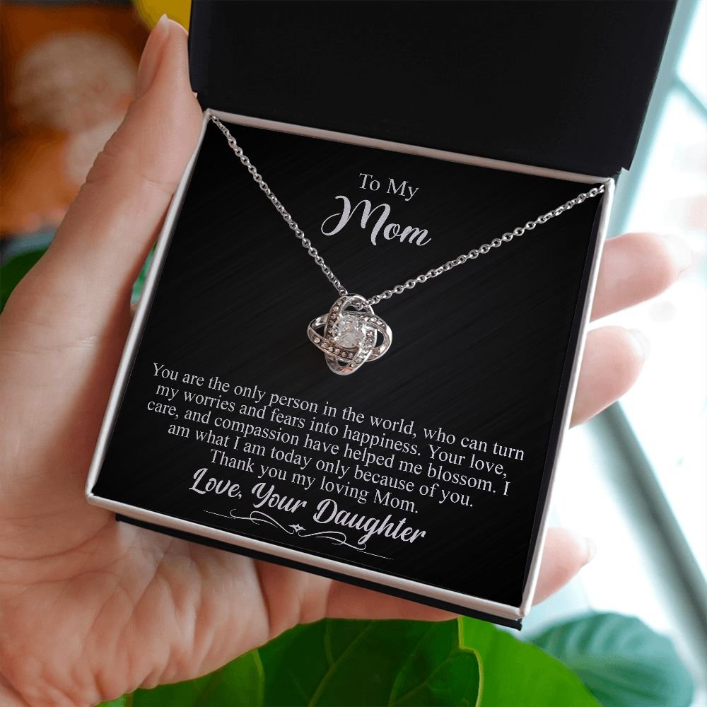 To My Mom Gift - Your are the only person in the world - Love Knot #e144 - Image 5