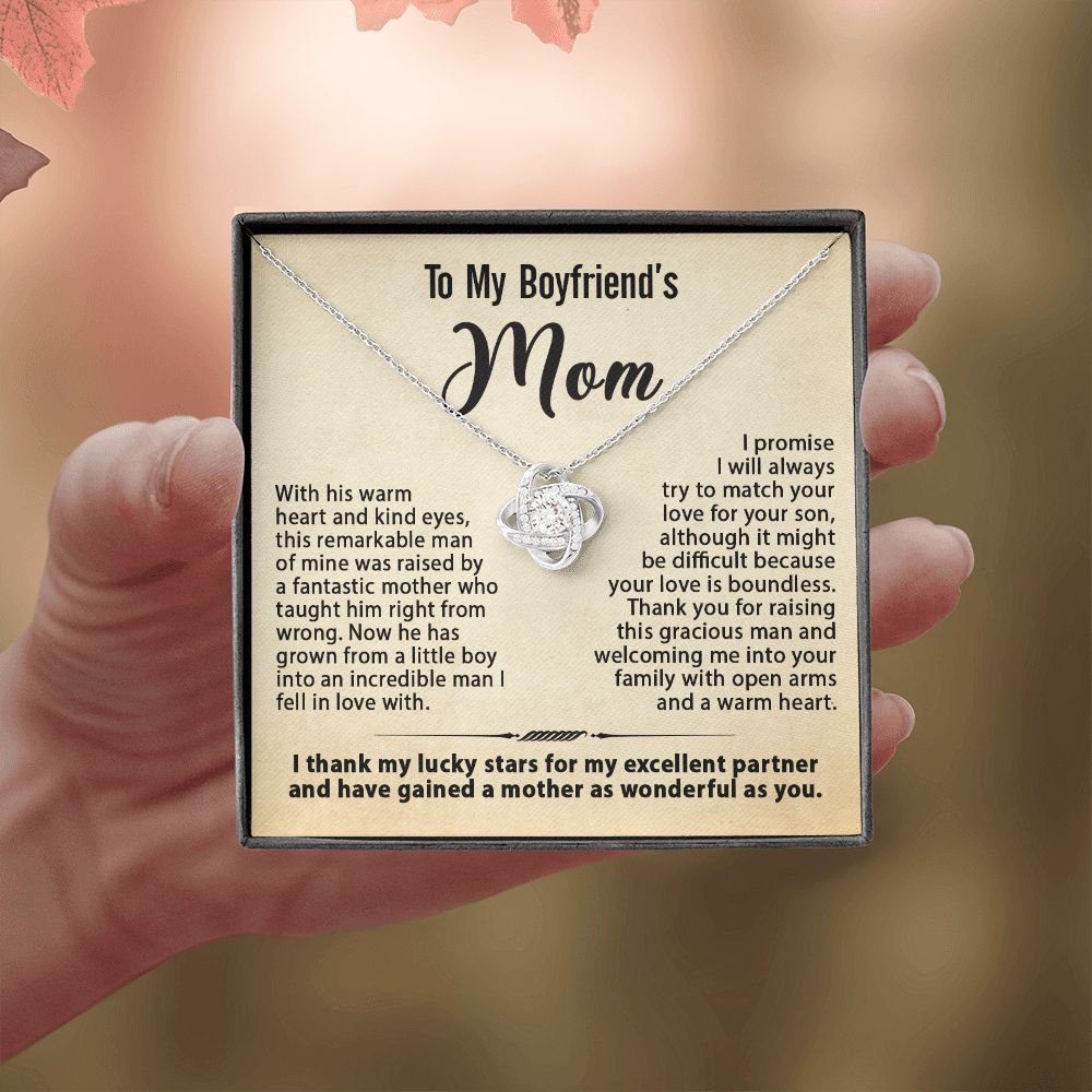 Custom Message Card Jewelry - Gift for Boyfriend's Mom - Jewelry Inns