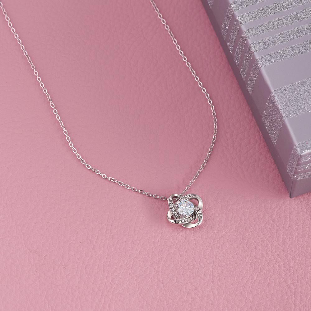 To My Granddaughter Necklace Gift - Life is truly magical - Love Knot #e157 - Image 7