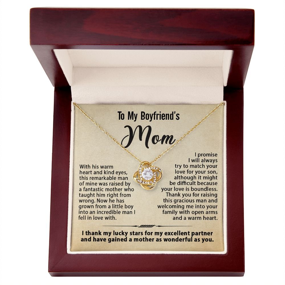 Custom Message Card Jewelry - Gift for Boyfriend's Mom - Jewelry Inns