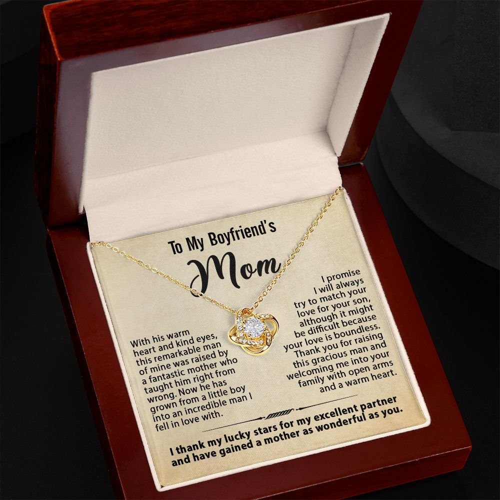 Custom Message Card Jewelry - Gift for Boyfriend's Mom - Jewelry Inns