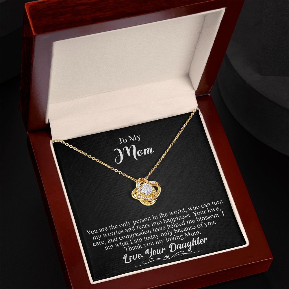 To My Mom Gift - Your are the only person in the world - Love Knot #e144 - Image 6